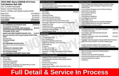 2025 GMC Sierra 2500 HD AT4