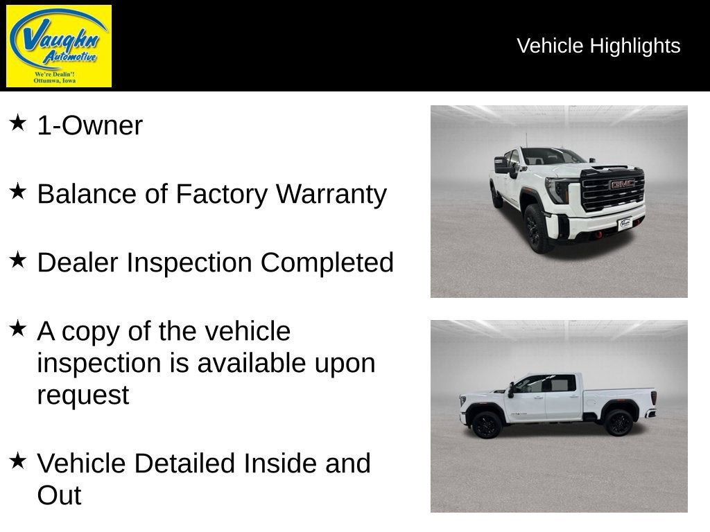 2025 GMC Sierra 2500 HD AT4