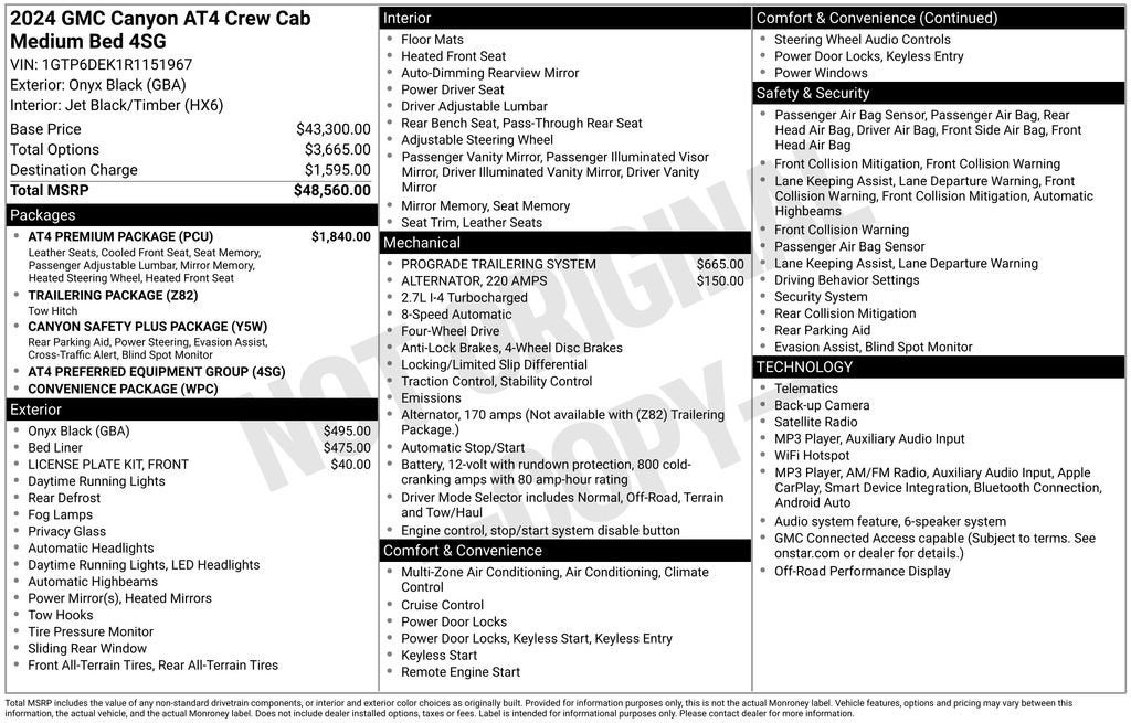 2024 GMC Canyon AT4