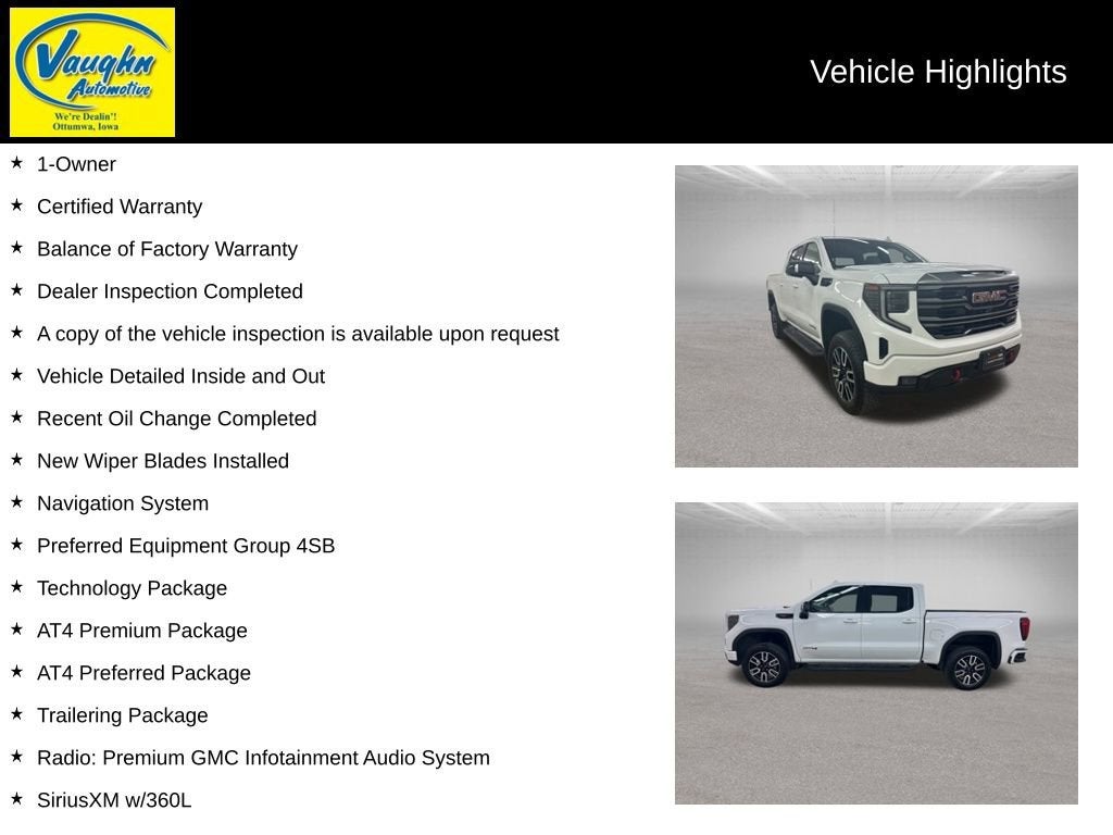 2024 GMC Sierra 1500 AT4