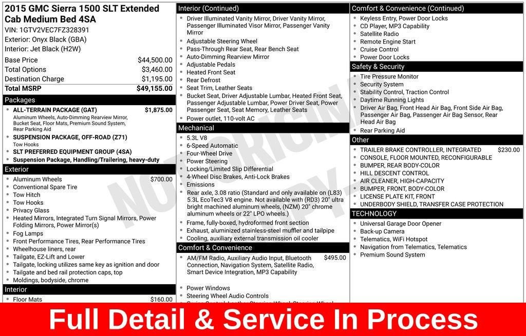 2015 GMC Sierra 1500 SLT