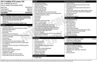 2017 Cadillac XT5 Luxury FWD