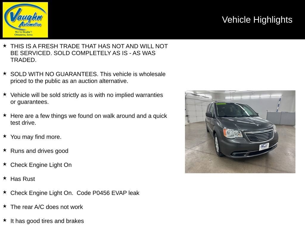 2016 Chrysler Town & Country Touring