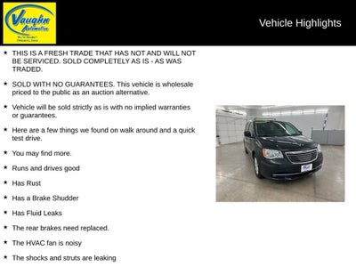 2016 Chrysler Town & Country Touring