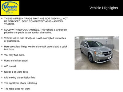 2017 Dodge Grand Caravan SXT