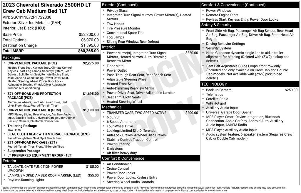 2023 Chevrolet Silverado 2500 HD LT