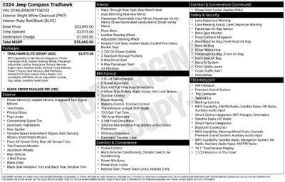 2024 Jeep Compass Trailhawk