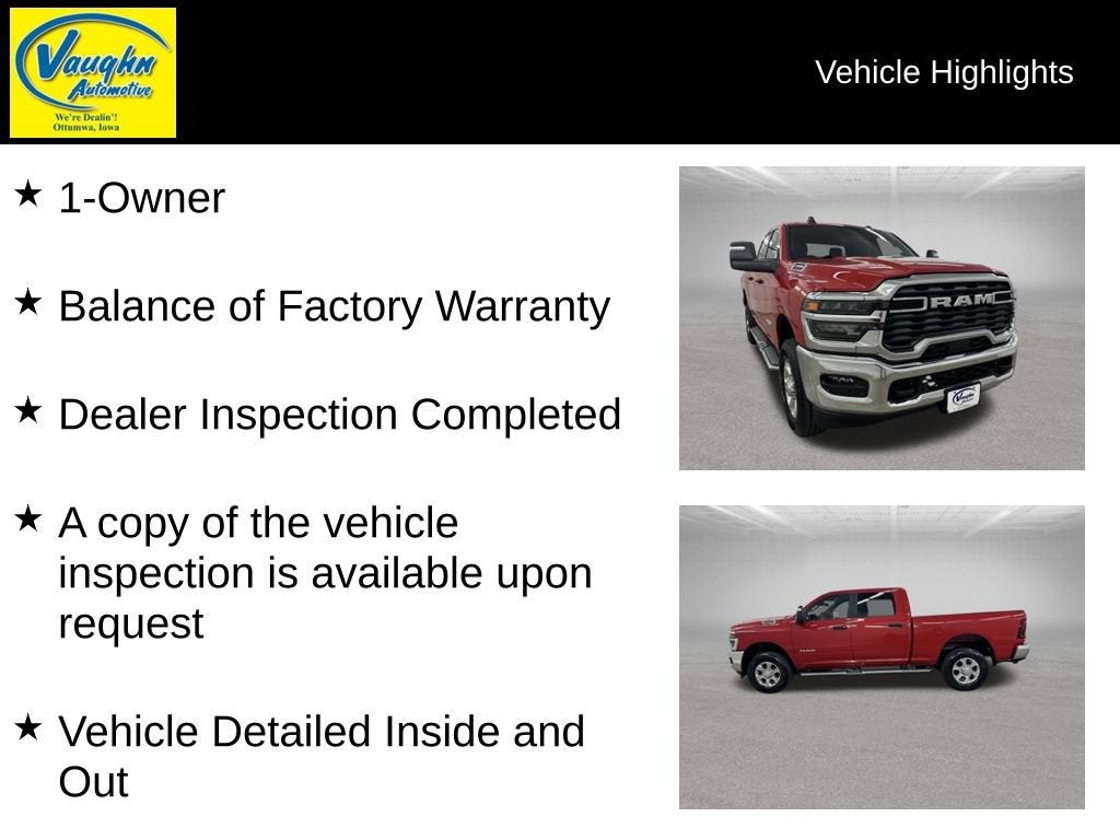 2026 RAM 2500 Big Horn