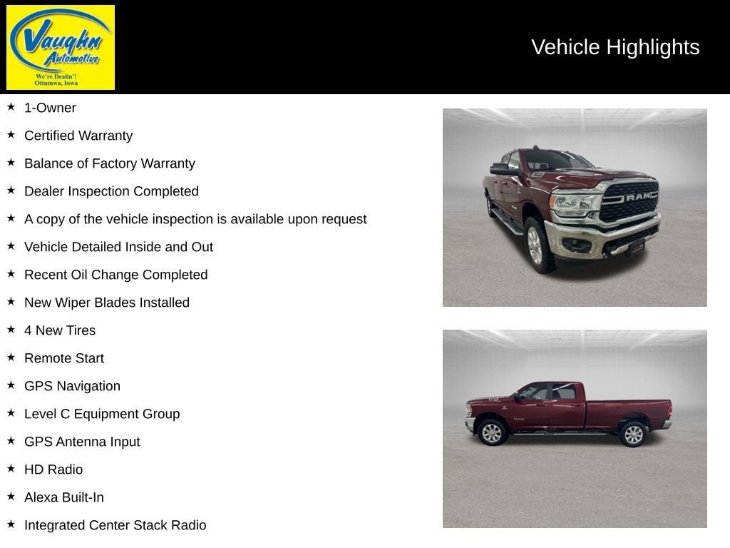 2022 RAM 2500 Big Horn