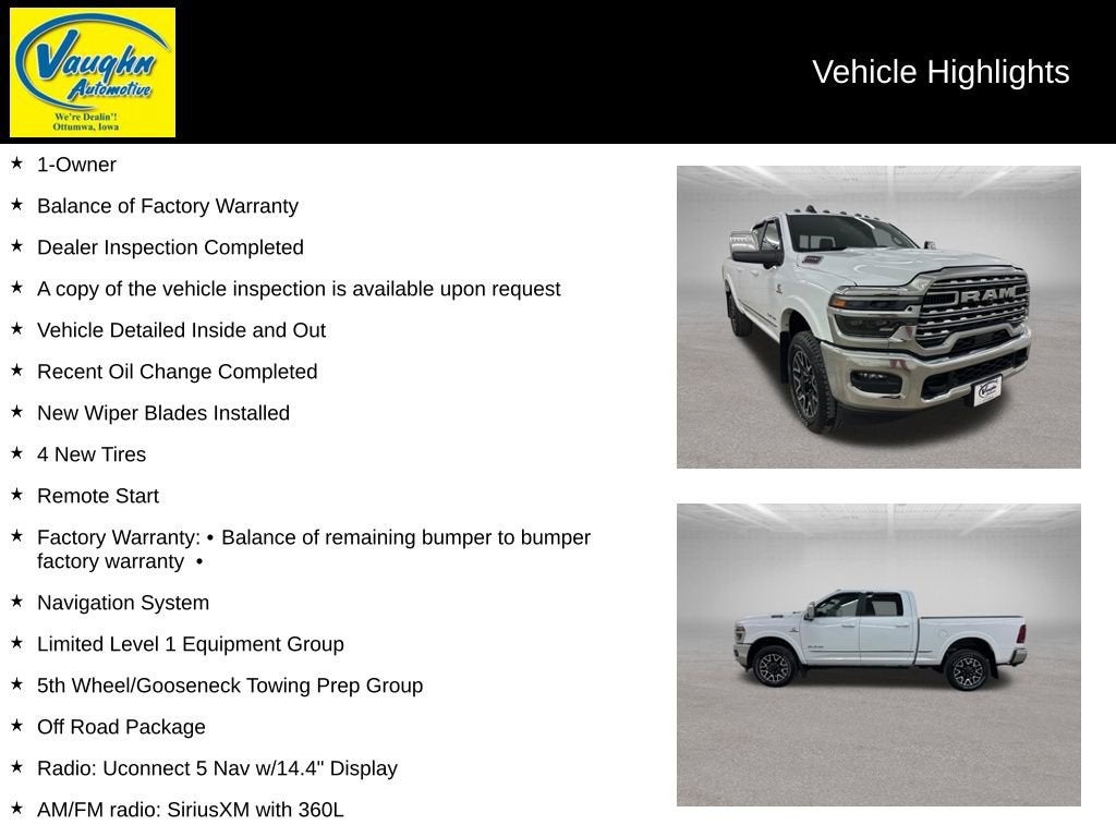 2025 RAM 2500 Limited