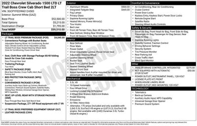 2022 Chevrolet Silverado 1500 LTD LT Trail Boss