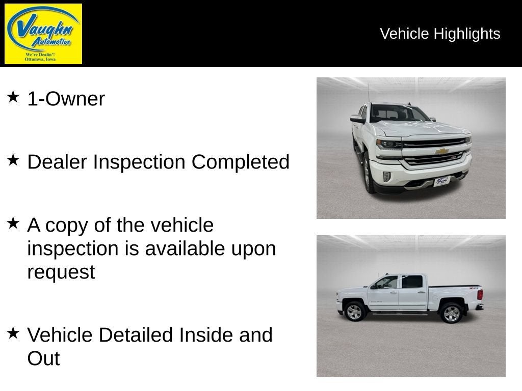 2018 Chevrolet Silverado 1500 LTZ