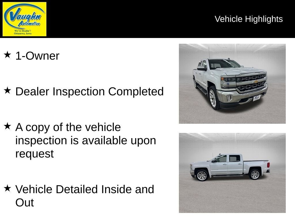 2016 Chevrolet Silverado 1500 LTZ