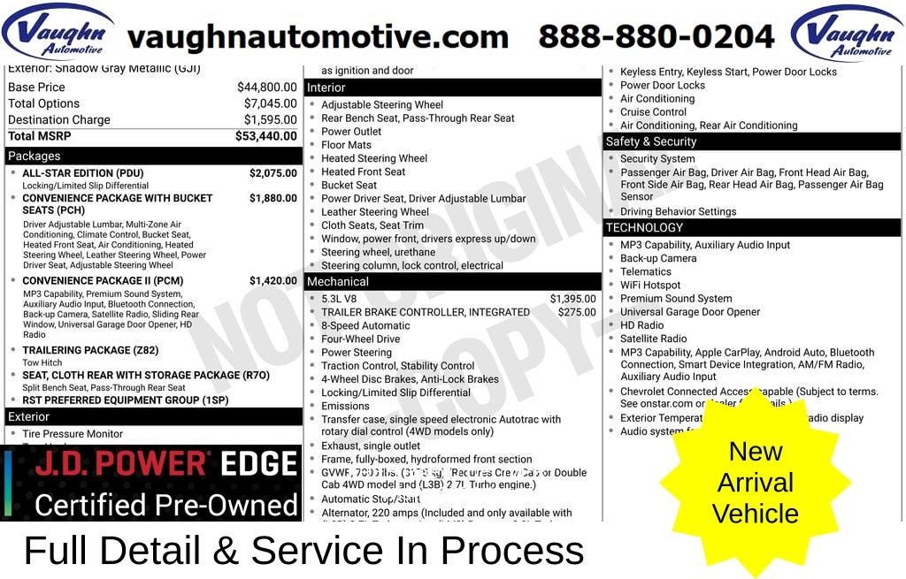 2020 Chevrolet Silverado 1500 RST