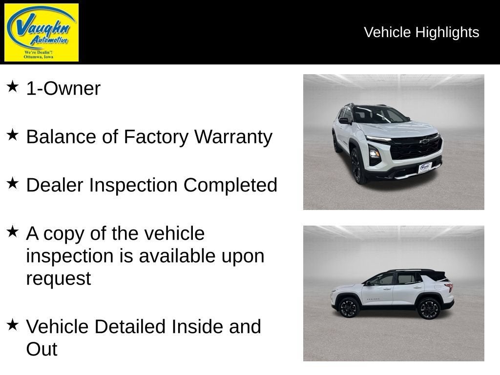 2025 Chevrolet Equinox RS