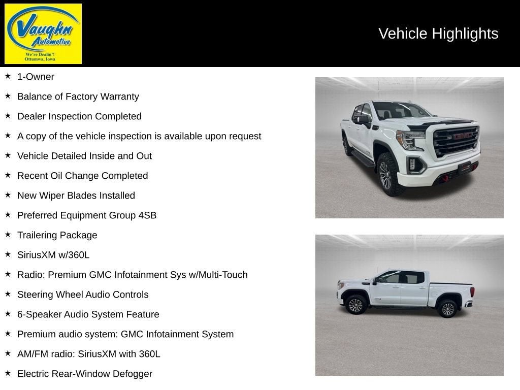 2021 GMC Sierra 1500 AT4