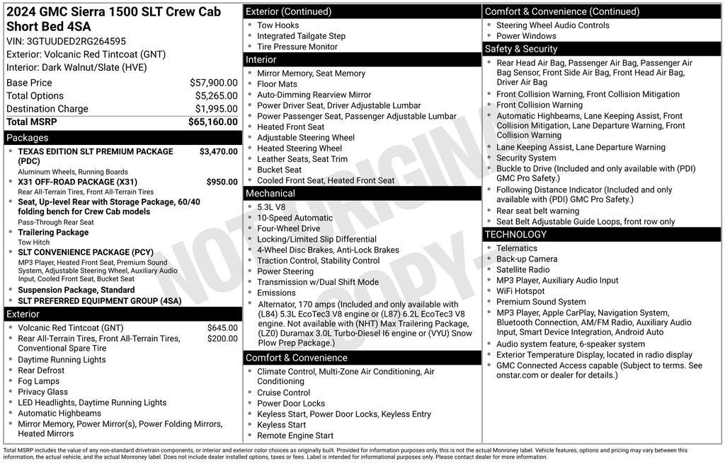 2024 GMC Sierra 1500 SLT