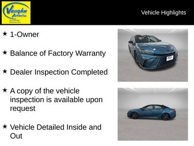 2025 Toyota Camry LE