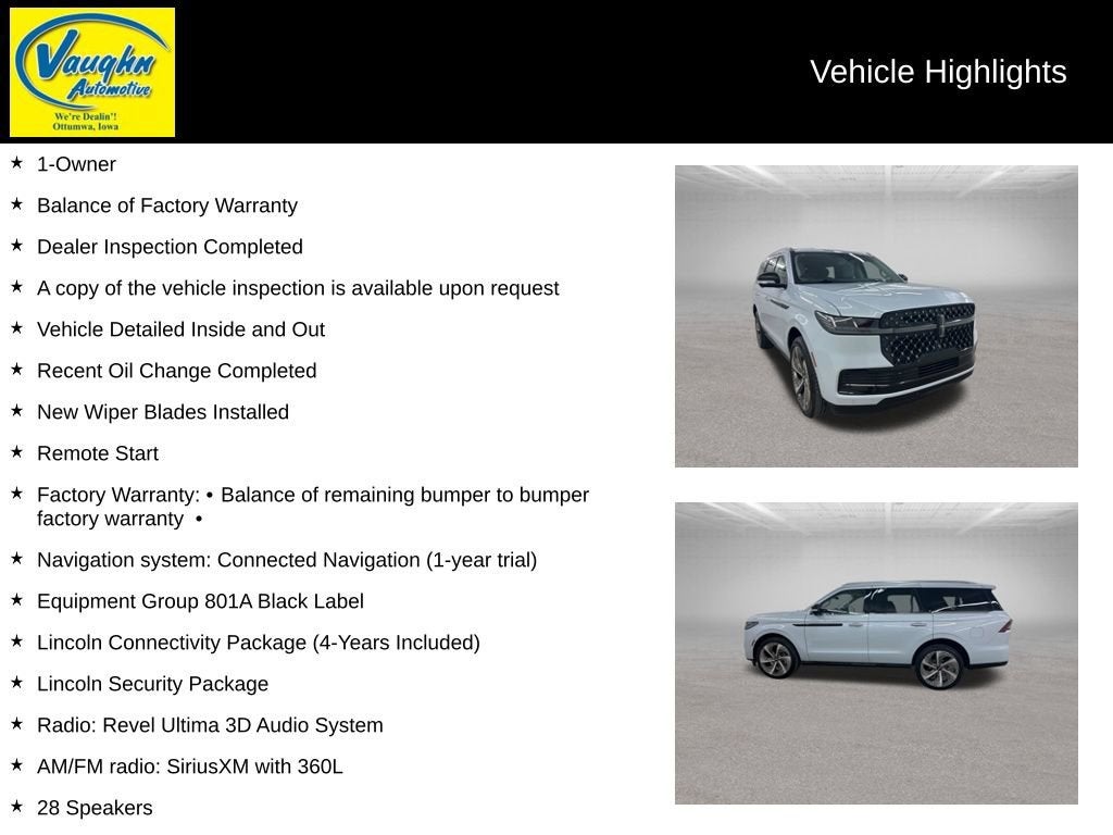 2026 Lincoln Navigator Black Label