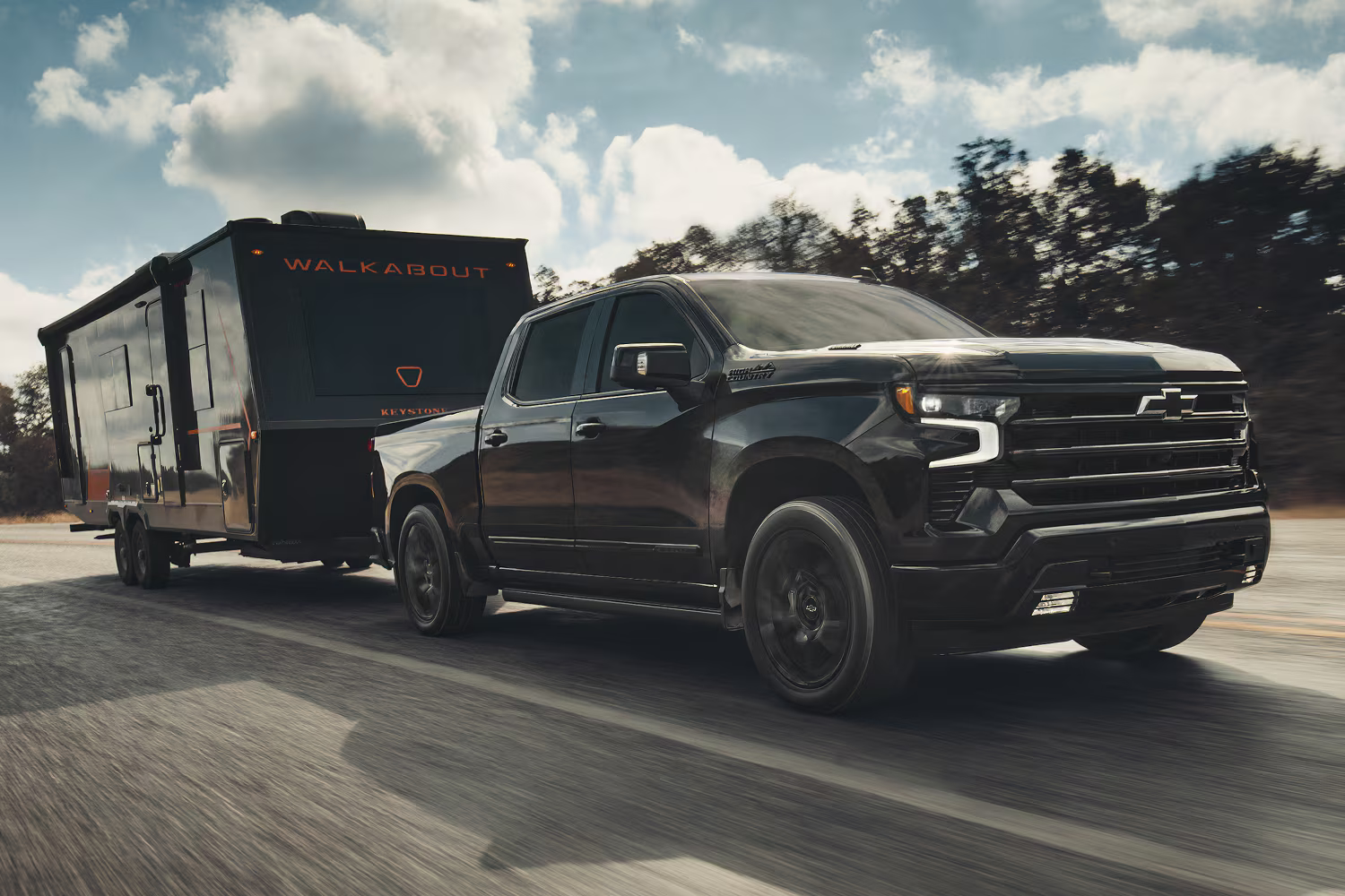 2026 Chevrolet Silverado 1500 Trailering an RV