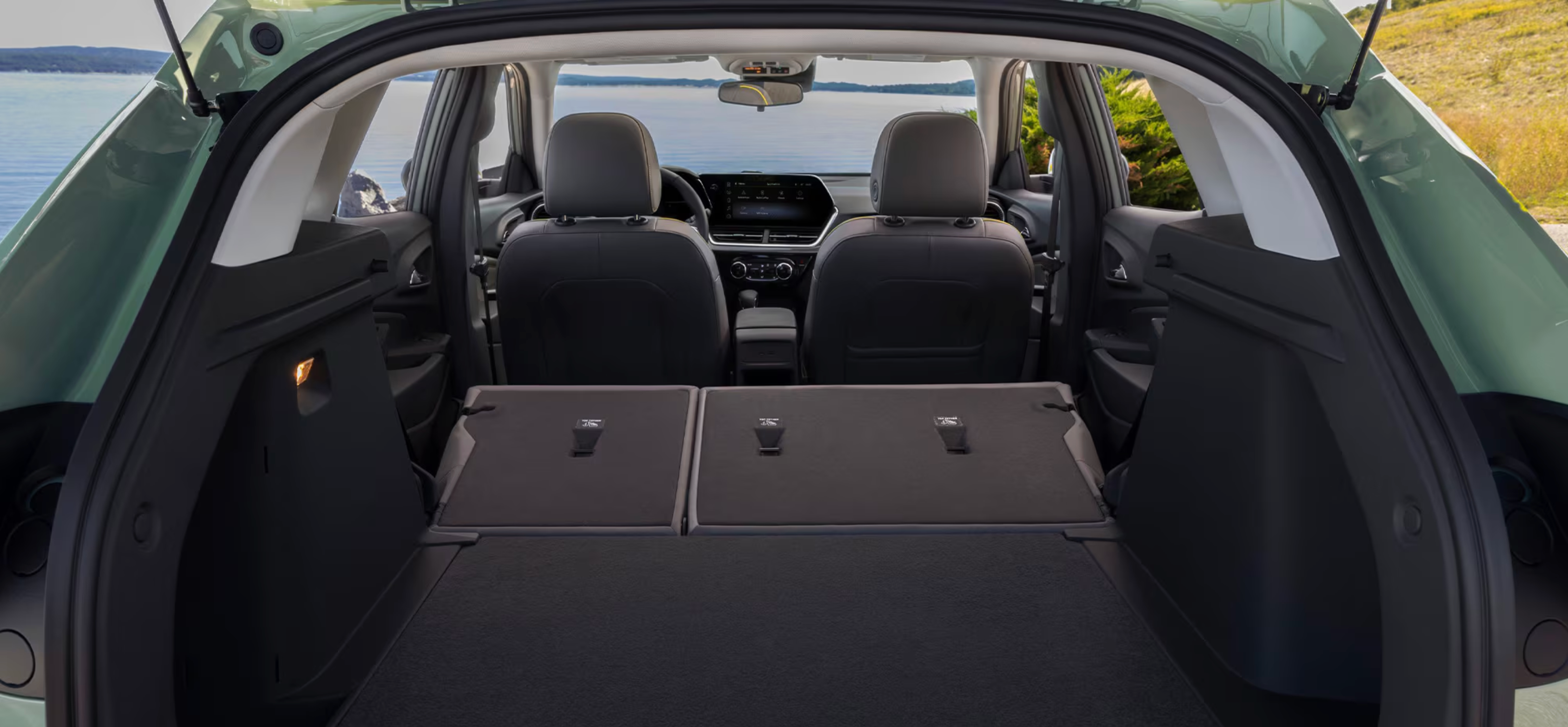 The 2026 Chevrolet Trax rear cargo pictured